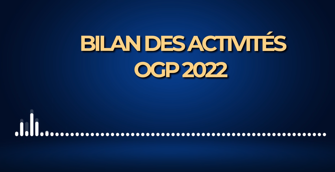 BILAN ACTIVITES OGP 2022