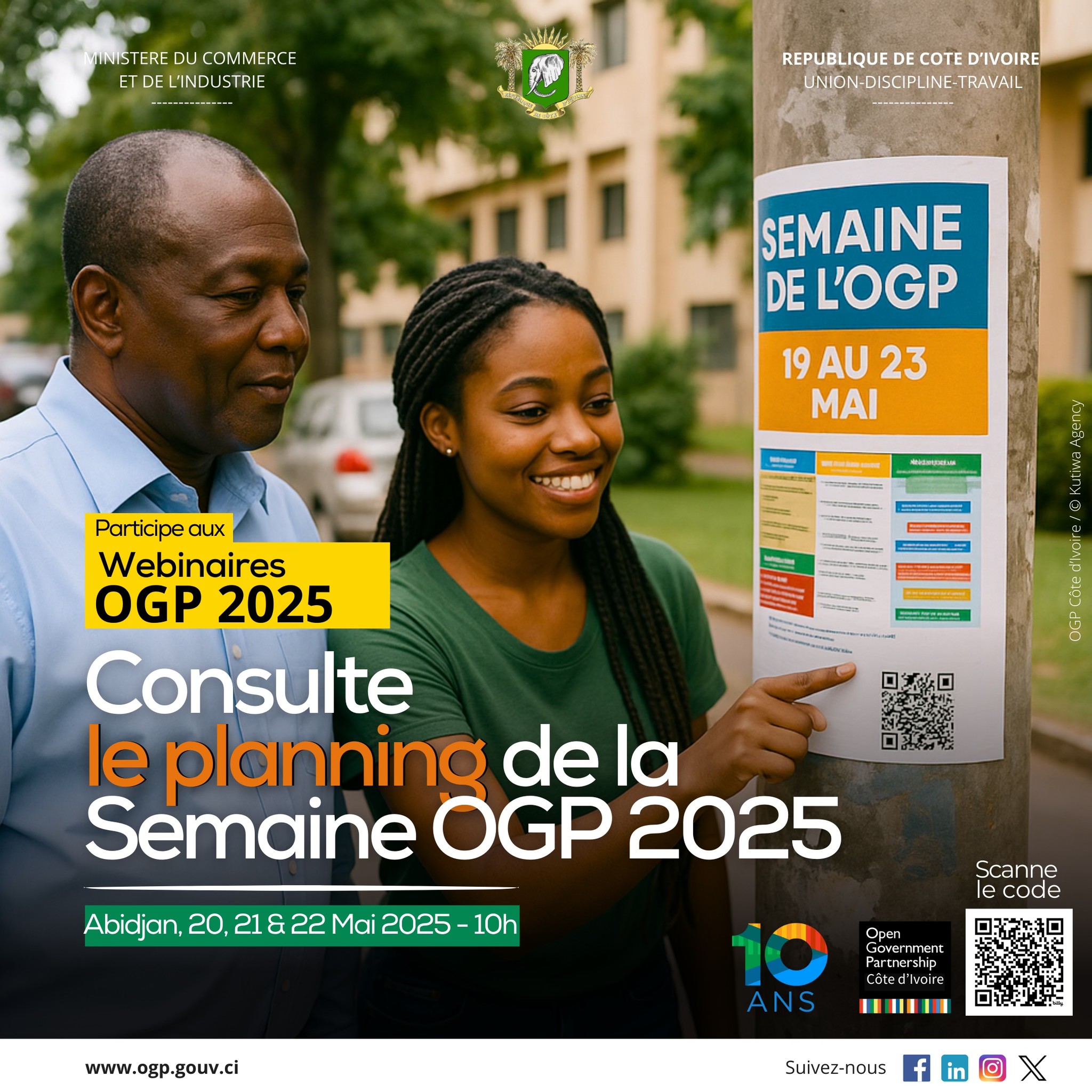 Consulte le planning de la semaine OGP 2025